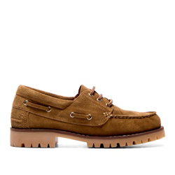 Marina Tan Suede Loafers