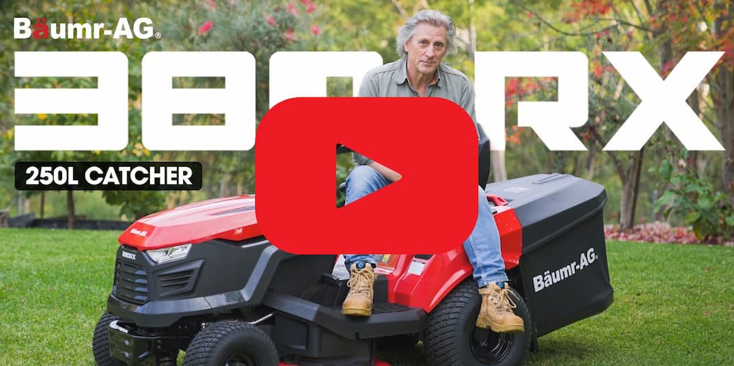 Big Aussie Lawns? Meet the Baumr-AG 380RX 250L Catcher