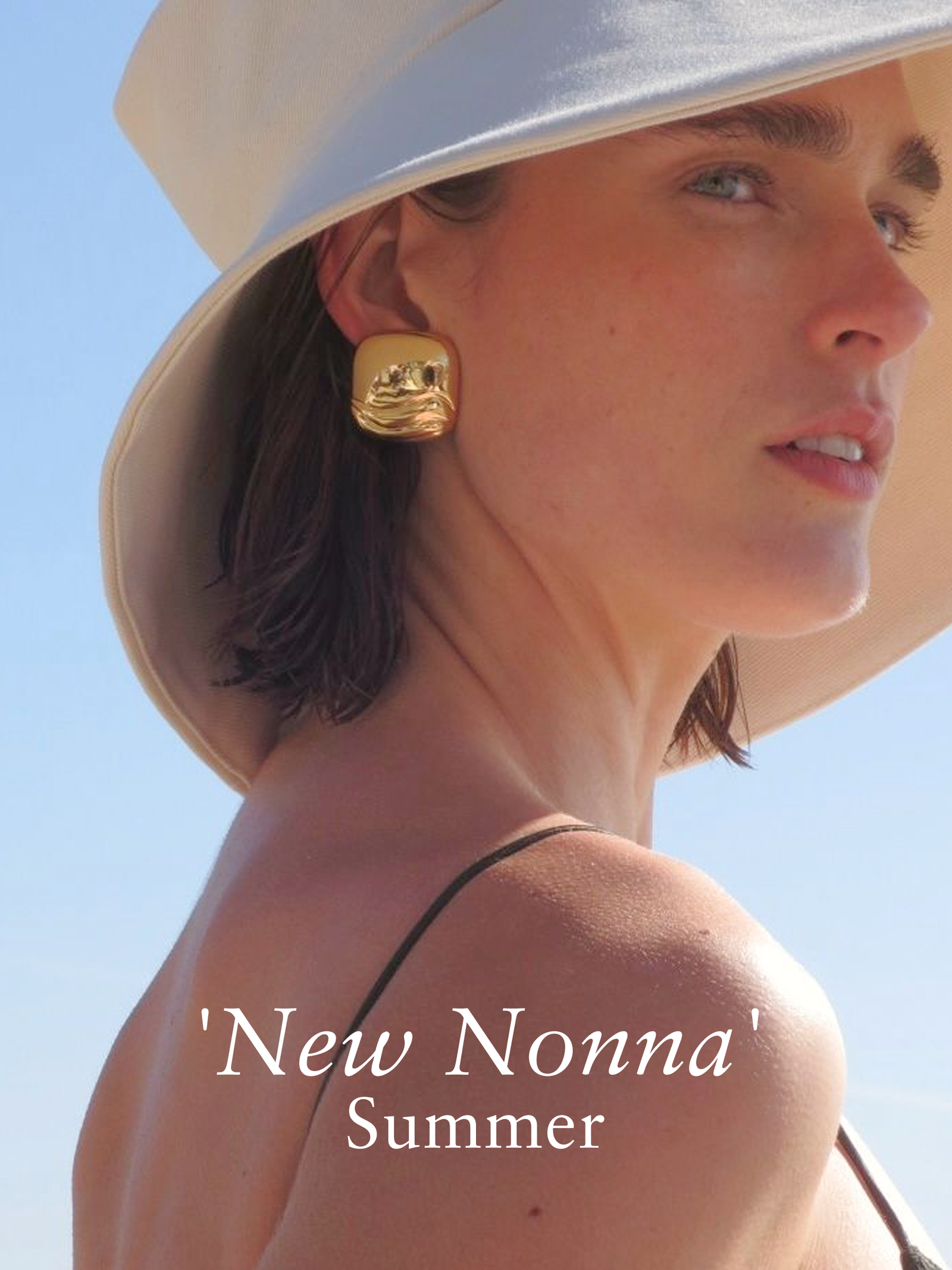 rue pendant earrings la spiaggia