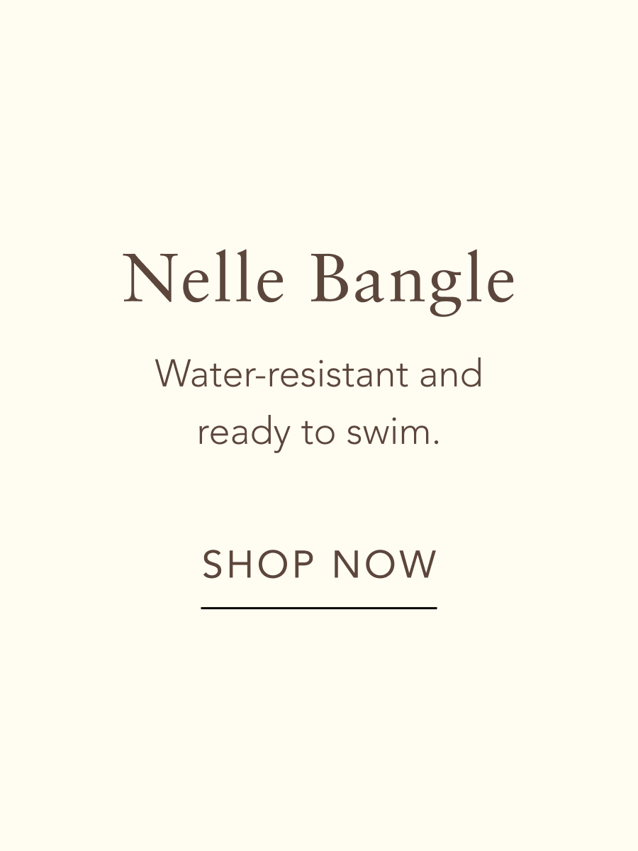 nelle bangle gold