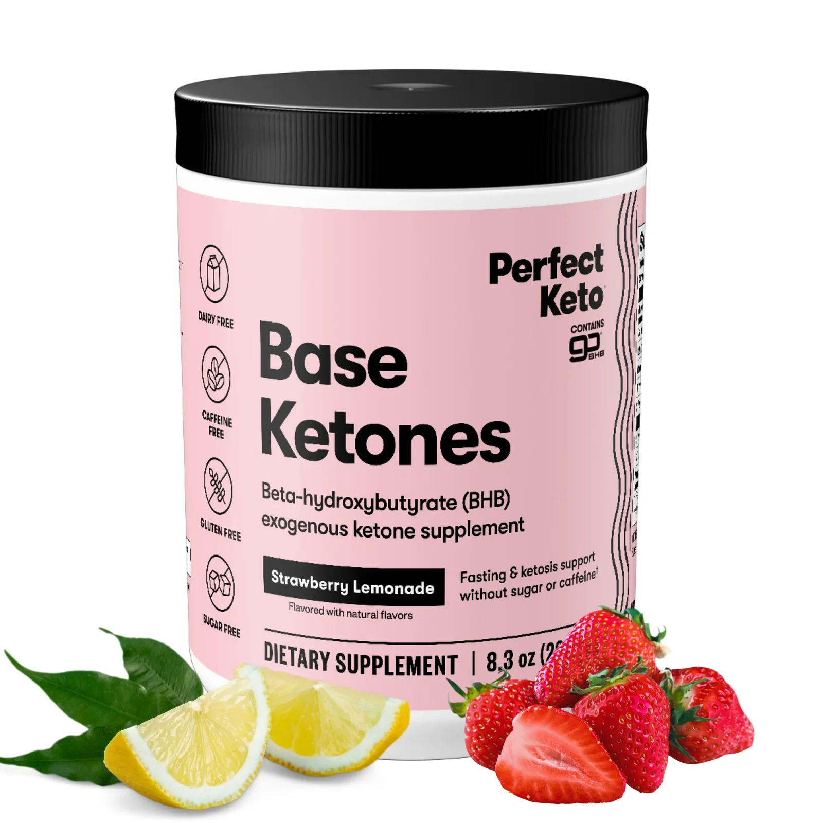 Image of Base Ketones - Exogenous Ketones Drink Mix with goBHB®