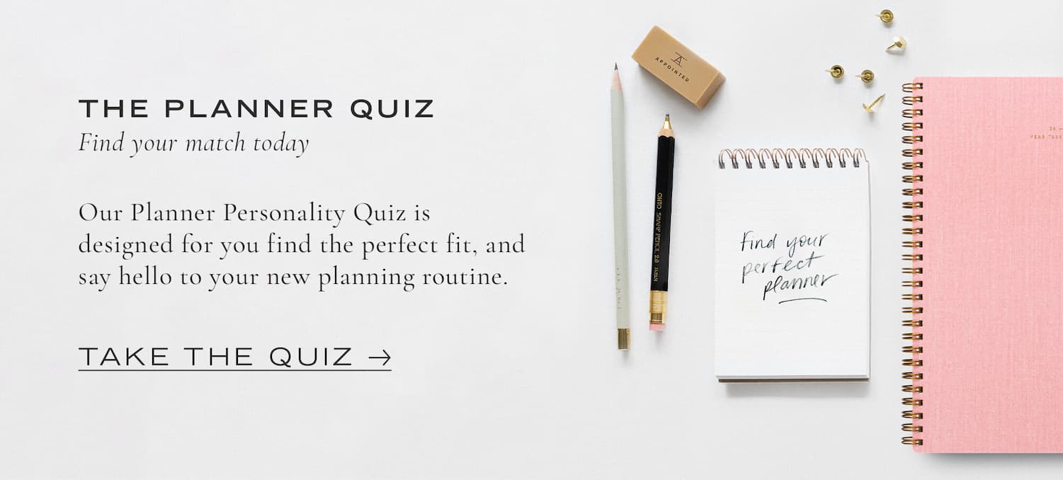 THE PLANNER QUIZ