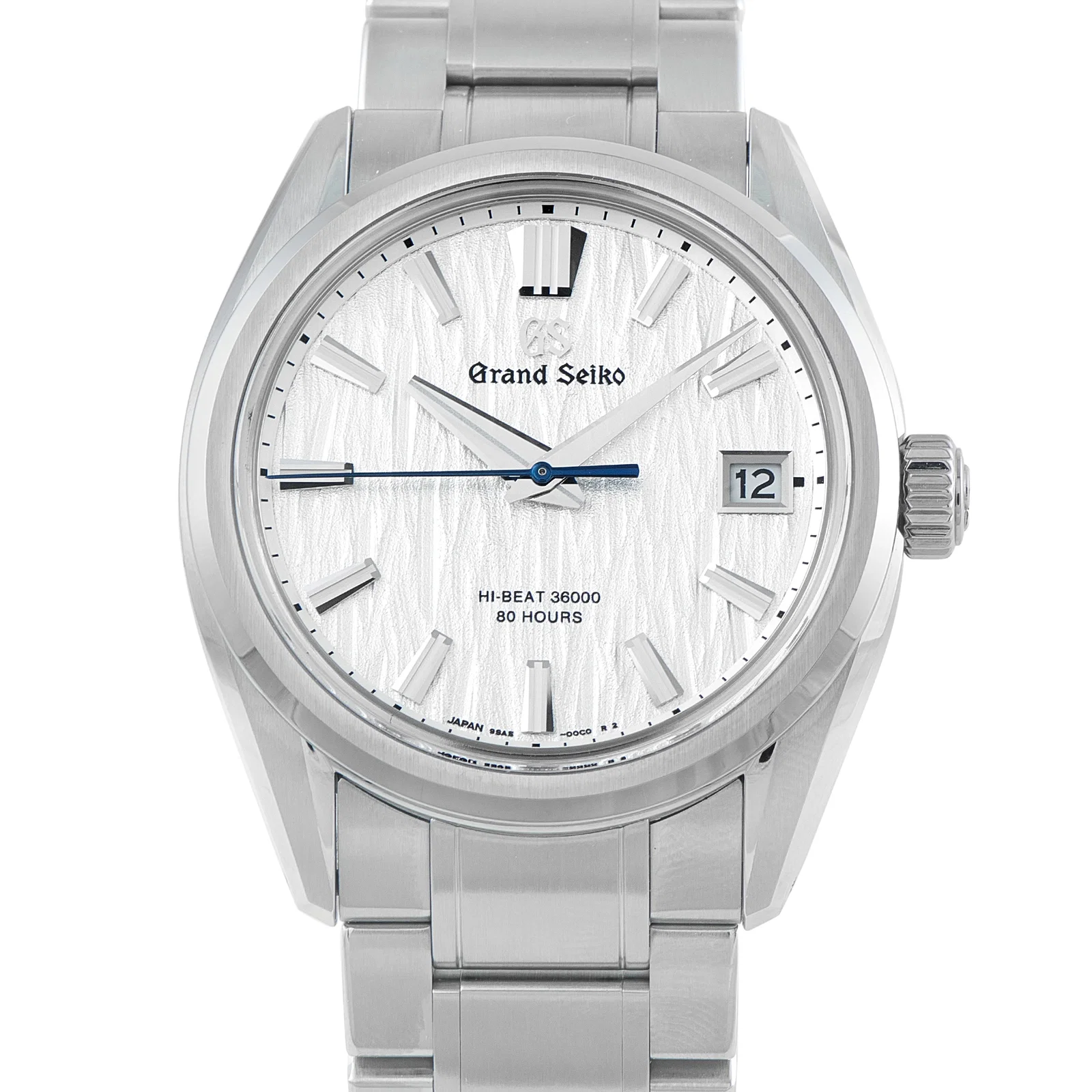 Grand Seiko Evolution 9 White Birch Dial Steel Watch SLGH005
