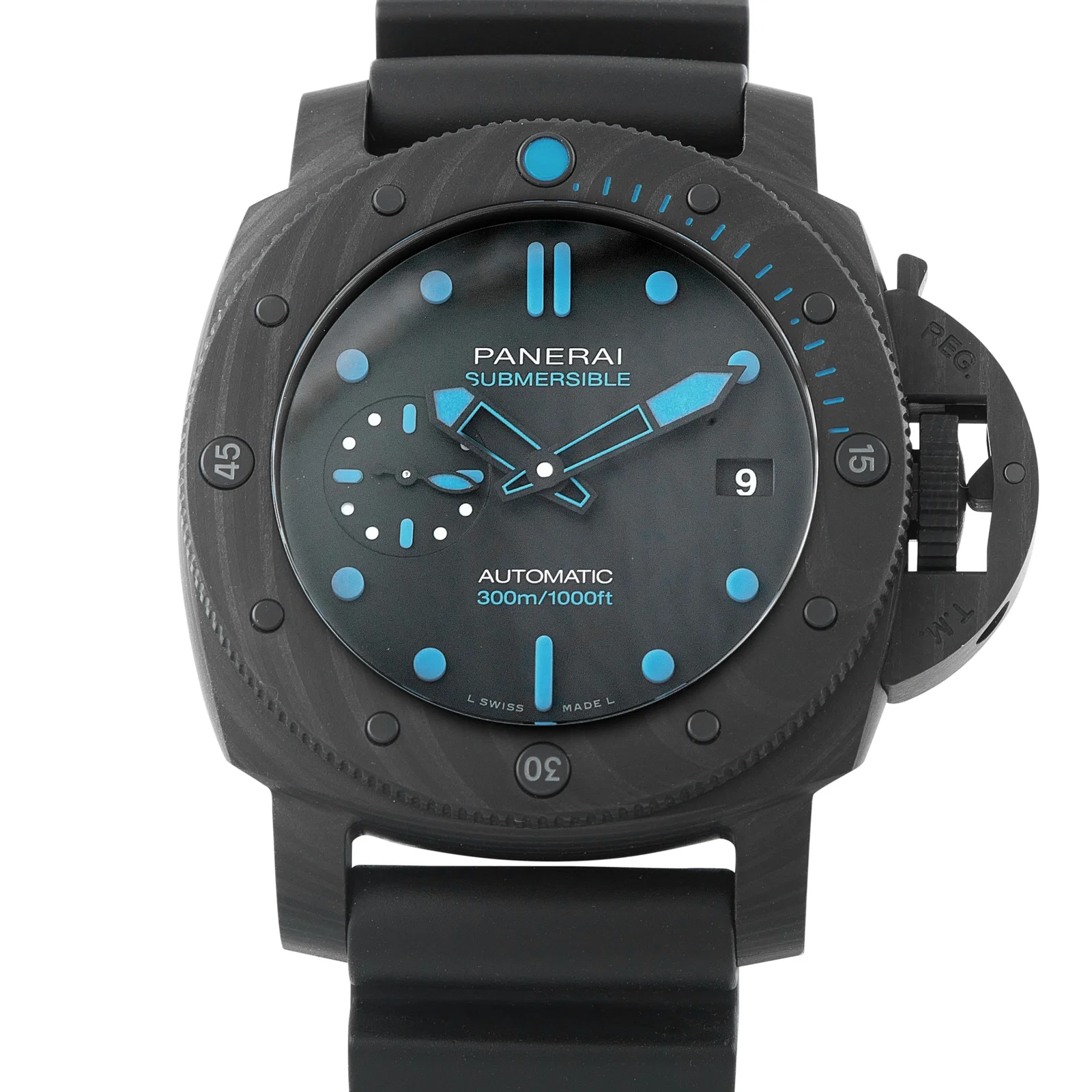 Officine Panerai Submersible Carbotech Automatic Watch PAM00960