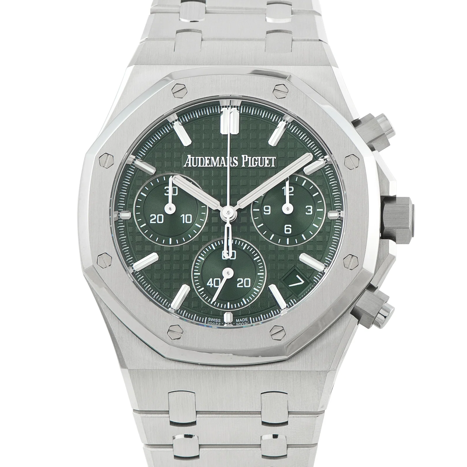 Audemars Piguet Royal Oak Khaki Green Dial Steel Watch 26240ST.OO.1320ST.08