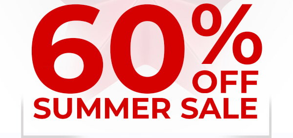 60% Off Summer Sale