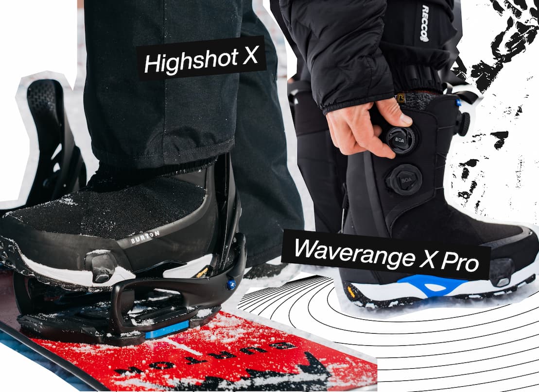 Men's Highshot X Step On® Snowboard Boots and Women's Waverange X Pro Step On® Snowboard Boots
