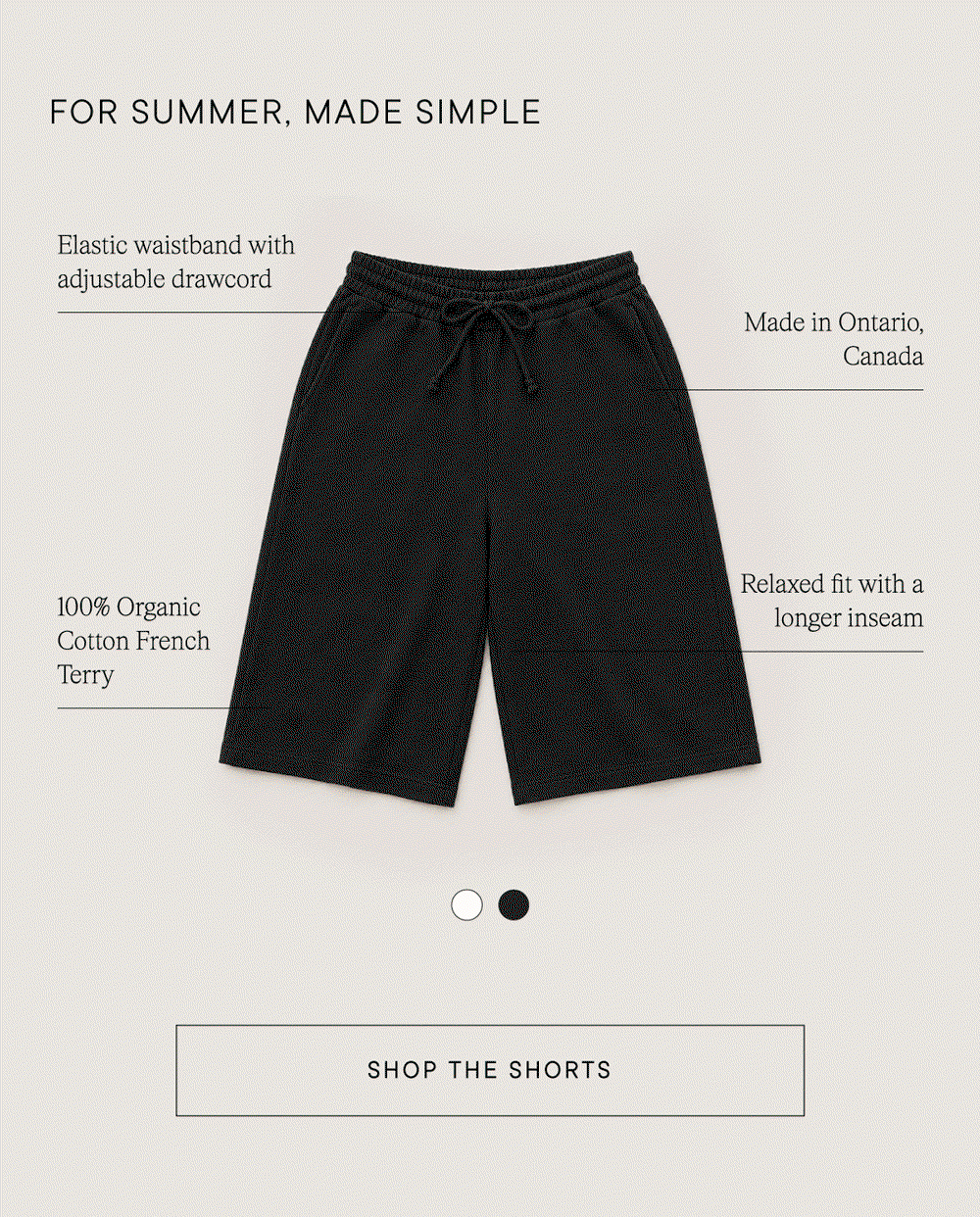 Shop Ecologyst French Terry Long Short