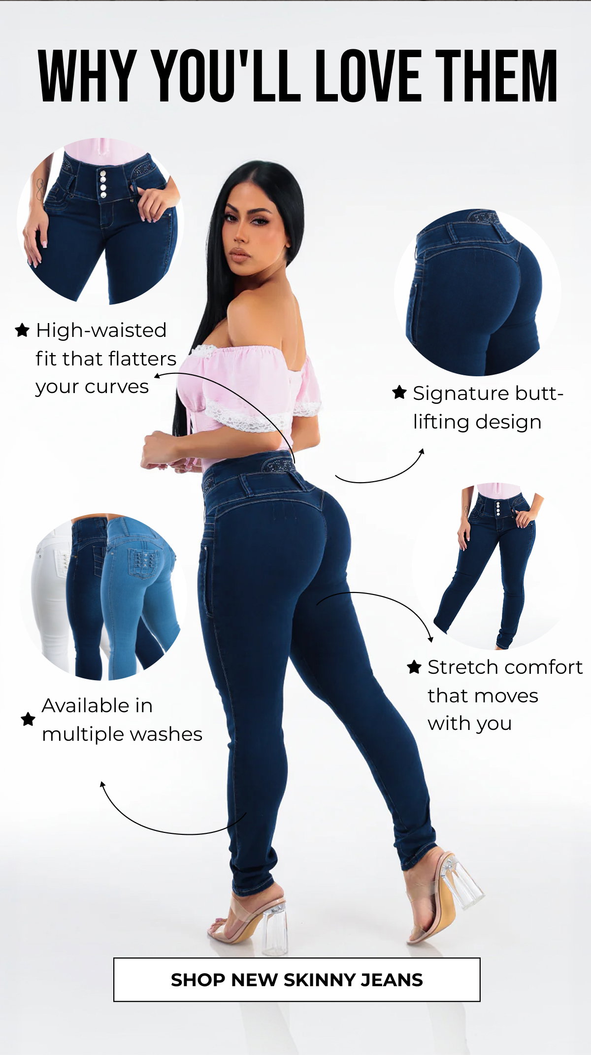 SHOP NEW SKINNY JEANS