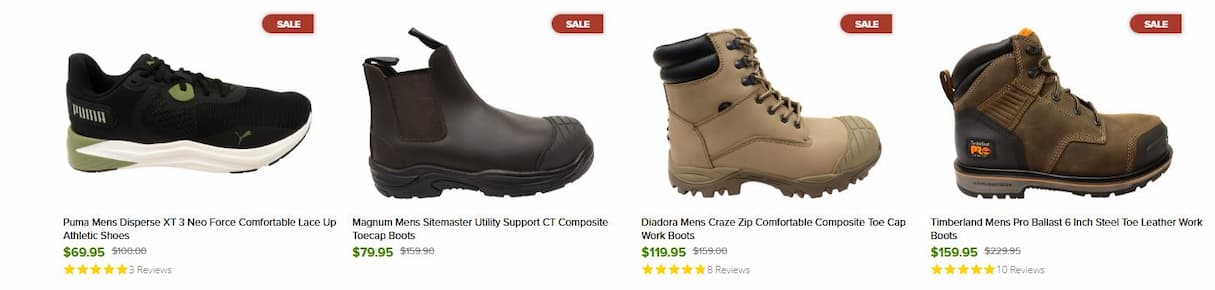 Featured Men's Last Pairs Items