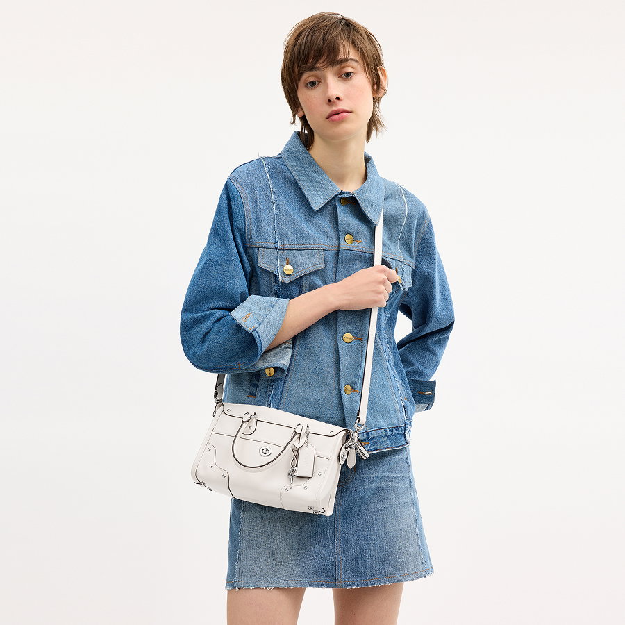 Rhyder Satchel Bag 24 Chalk