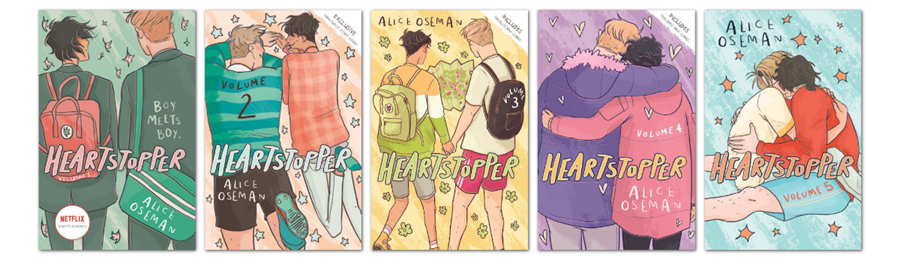 Heartstopper Book Set (Books 1-5)
