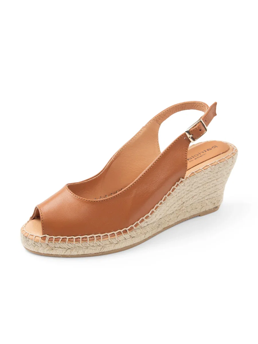 Image of Peyton Peep Toe Slingback Espadrille