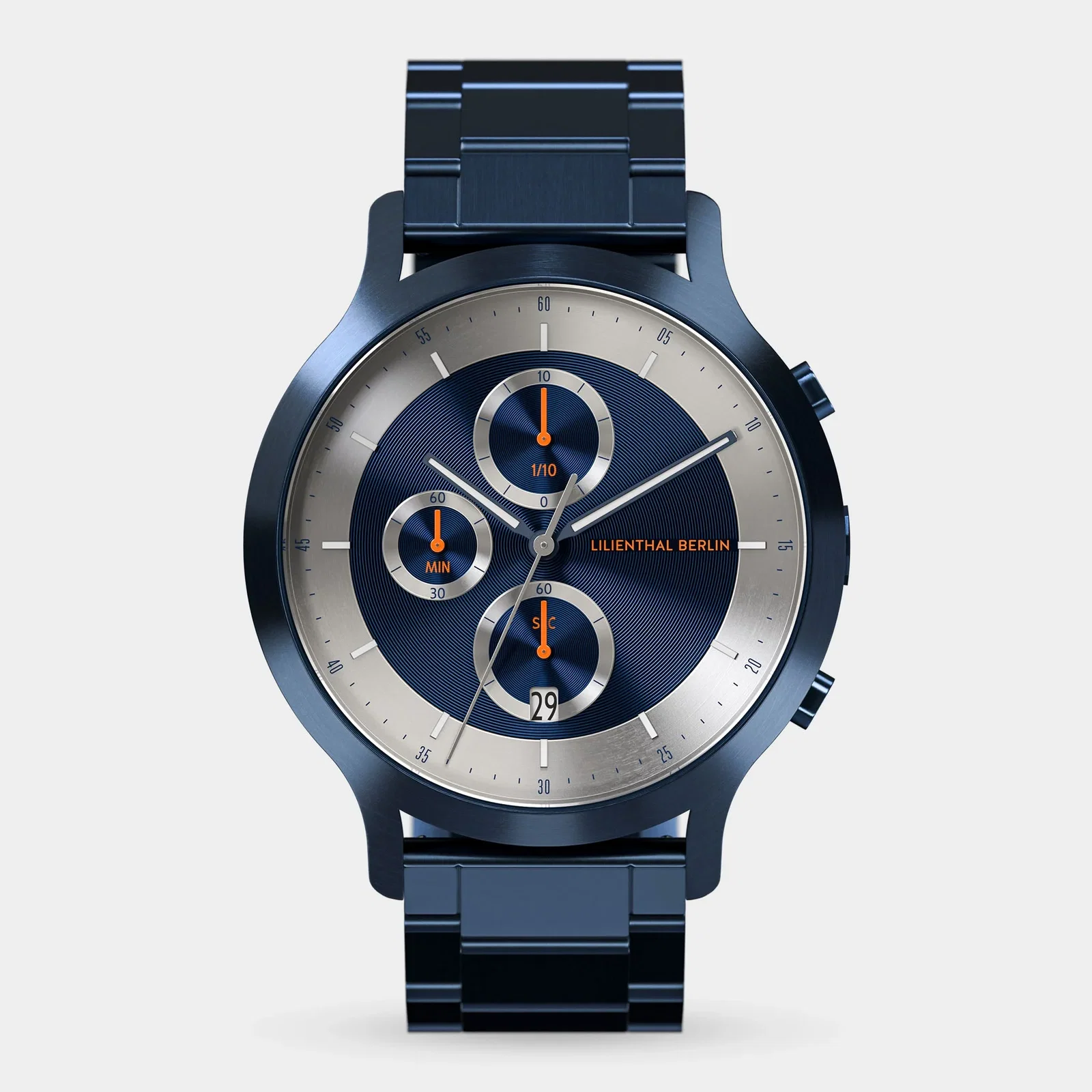 Image of Chronograph LP – Blue Silver