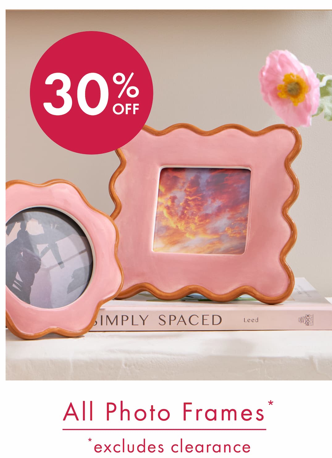 30% Off All Photo Frames