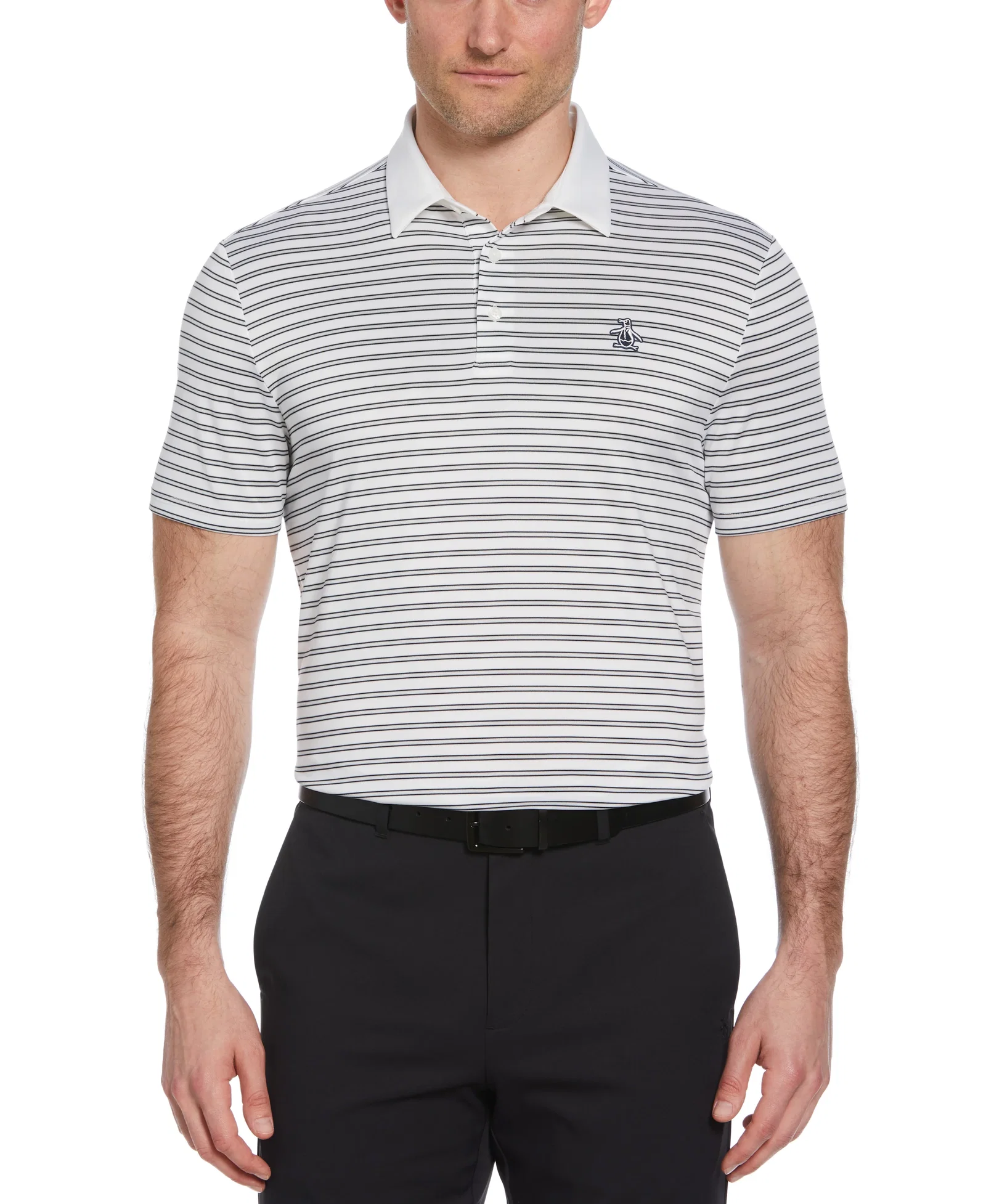 Image of Heritage Stripe Golf Polo