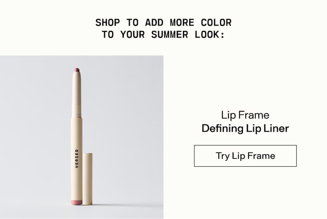 Shop to add more color to your summer look: Try Lip Frame