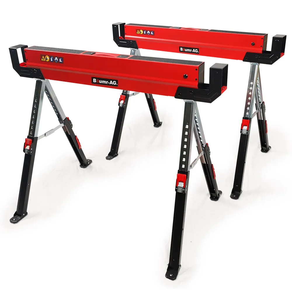 Image of BAUMR-AG 2 x Steel Sawhorses