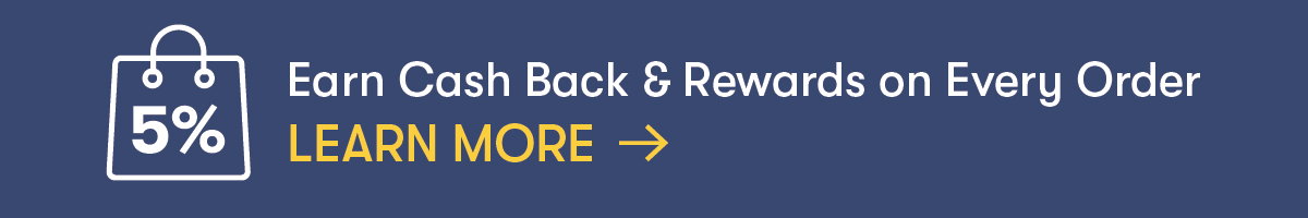 Earn Cash Back & Rewards on Every Order