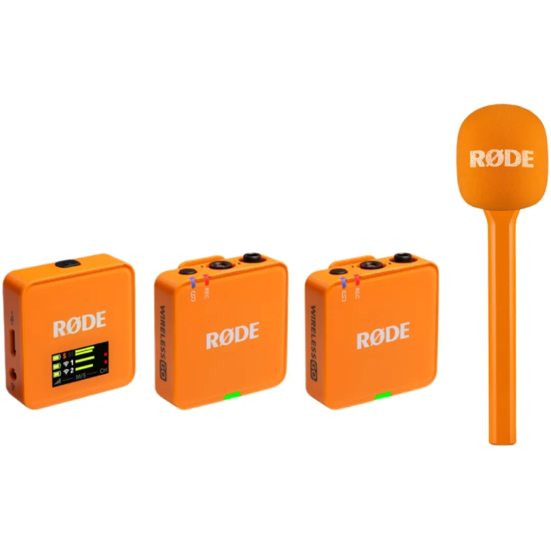 Rode Wireless GO III and Interview Go Orange Bundle