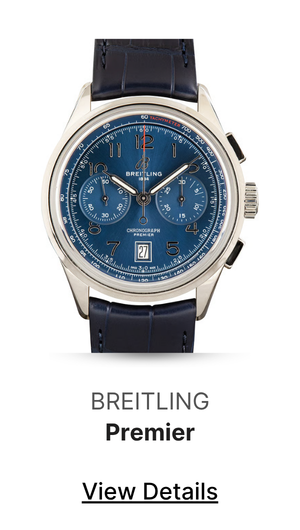 Pre-Owned Breitling Premier Chronograph Blue Dial