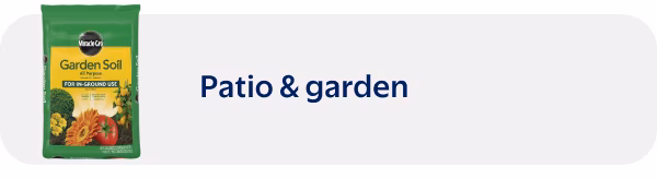 Patio & garden