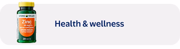 Health & wellness