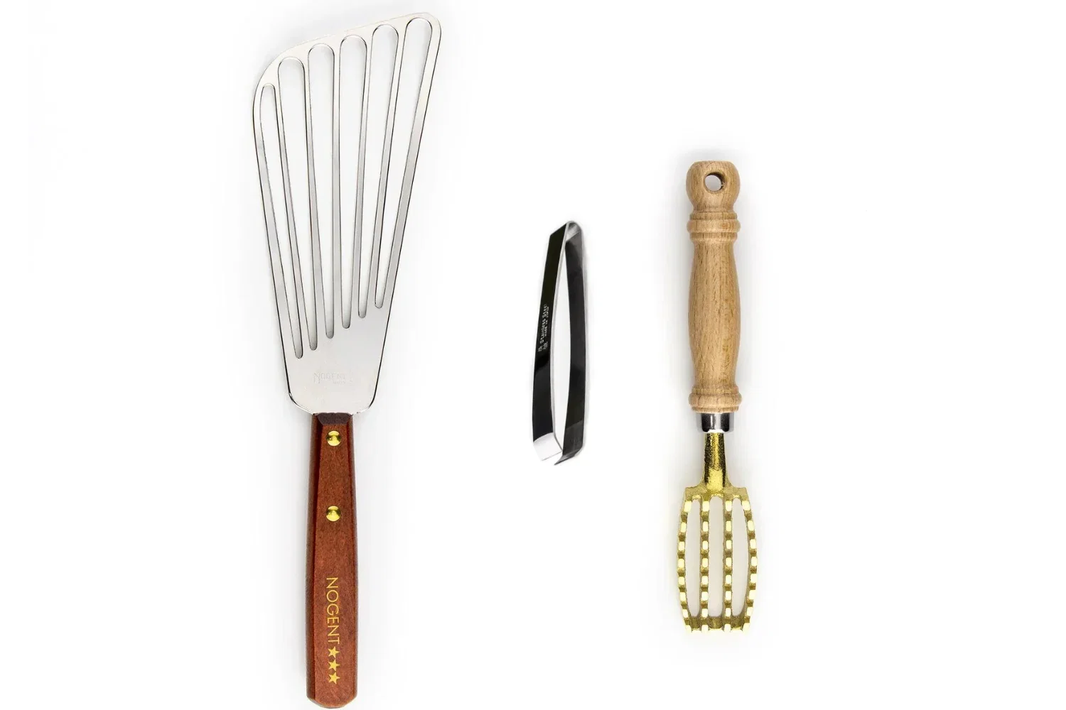Image of Japanese Fish Scaler, Fish Tweezer, Fish Spatula Bundle