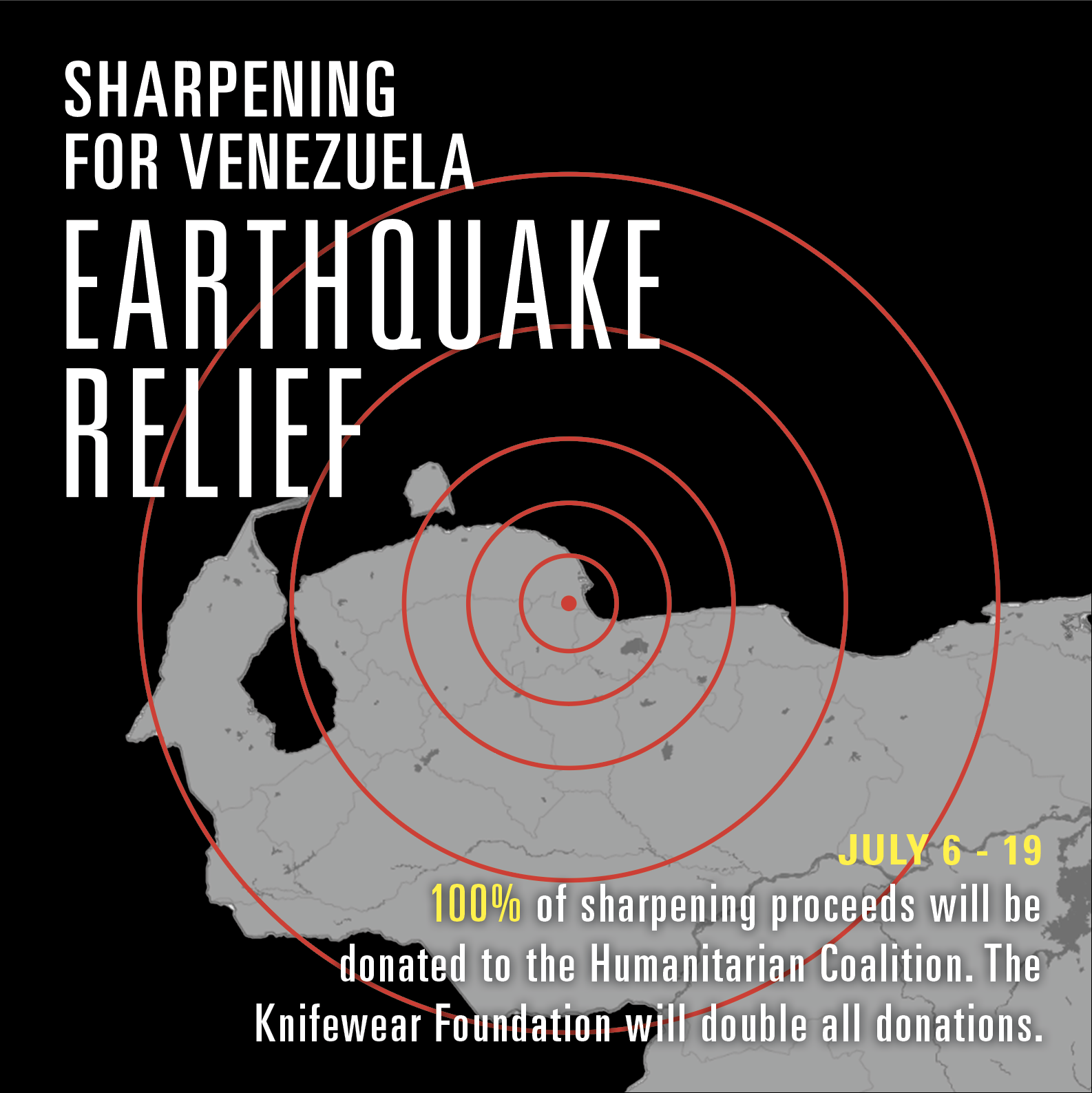 Venezuela Earthquake fundraiser