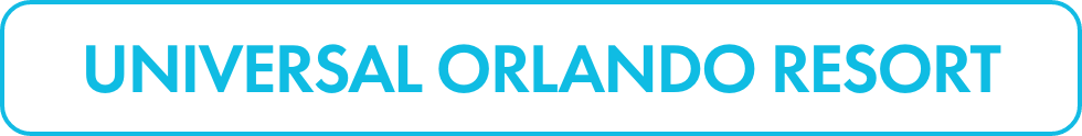 Rectangular banner featuring the text UNIVERSAL ORLANDO RESORT in bold turquoise letters. The words are centered on a white background with rounded corners. A thin turquoise outline frames the banner, creating a clean and modern look. The design suggests a promotional or informational graphic for the Universal Orlando Resort destination.