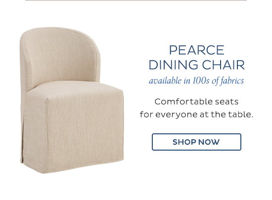 Pearce Dining Chair (Available in 100s of fabrics) - Comfortable seats for everyone at the table. - Shop Now
