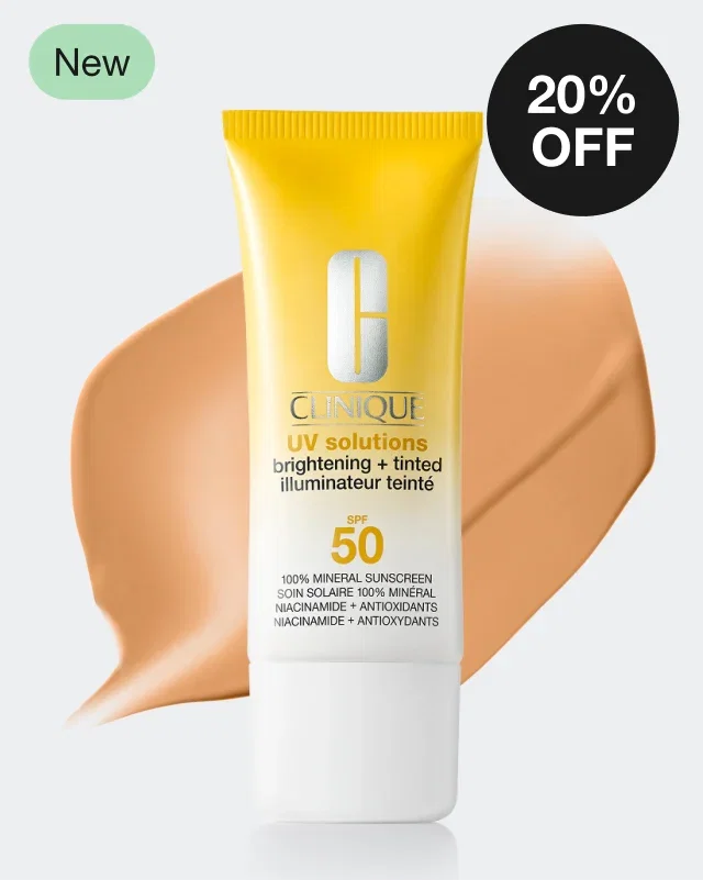 UV Solutions Brightening + Tinted Sunscreen SPF 50