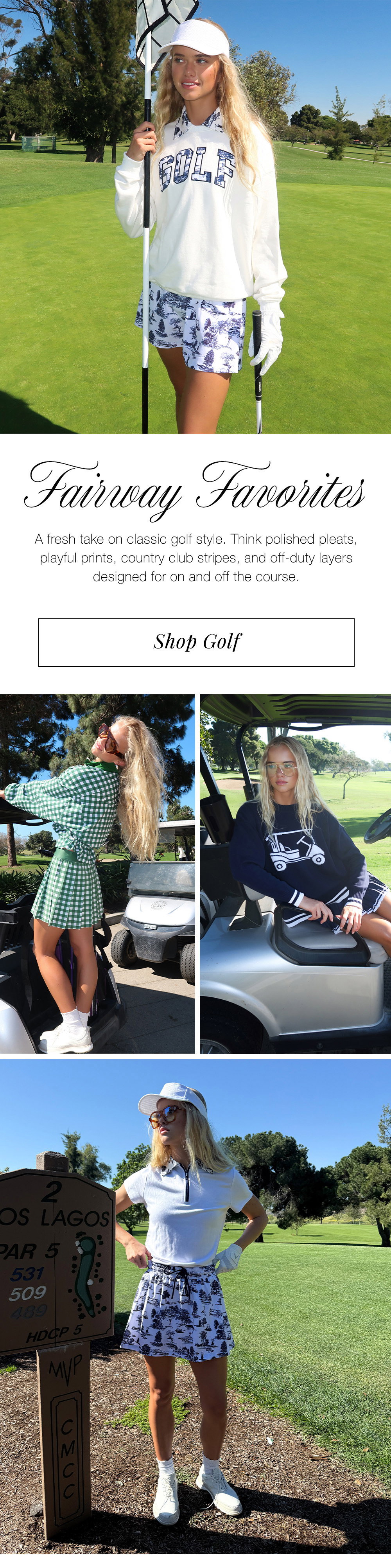 Golf Sweater