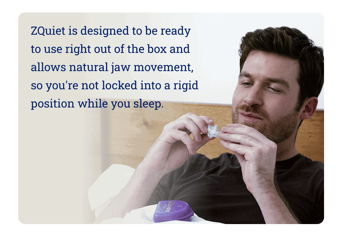Research shows that snoring can affect sleep quality for both the snorer and their bed partner.