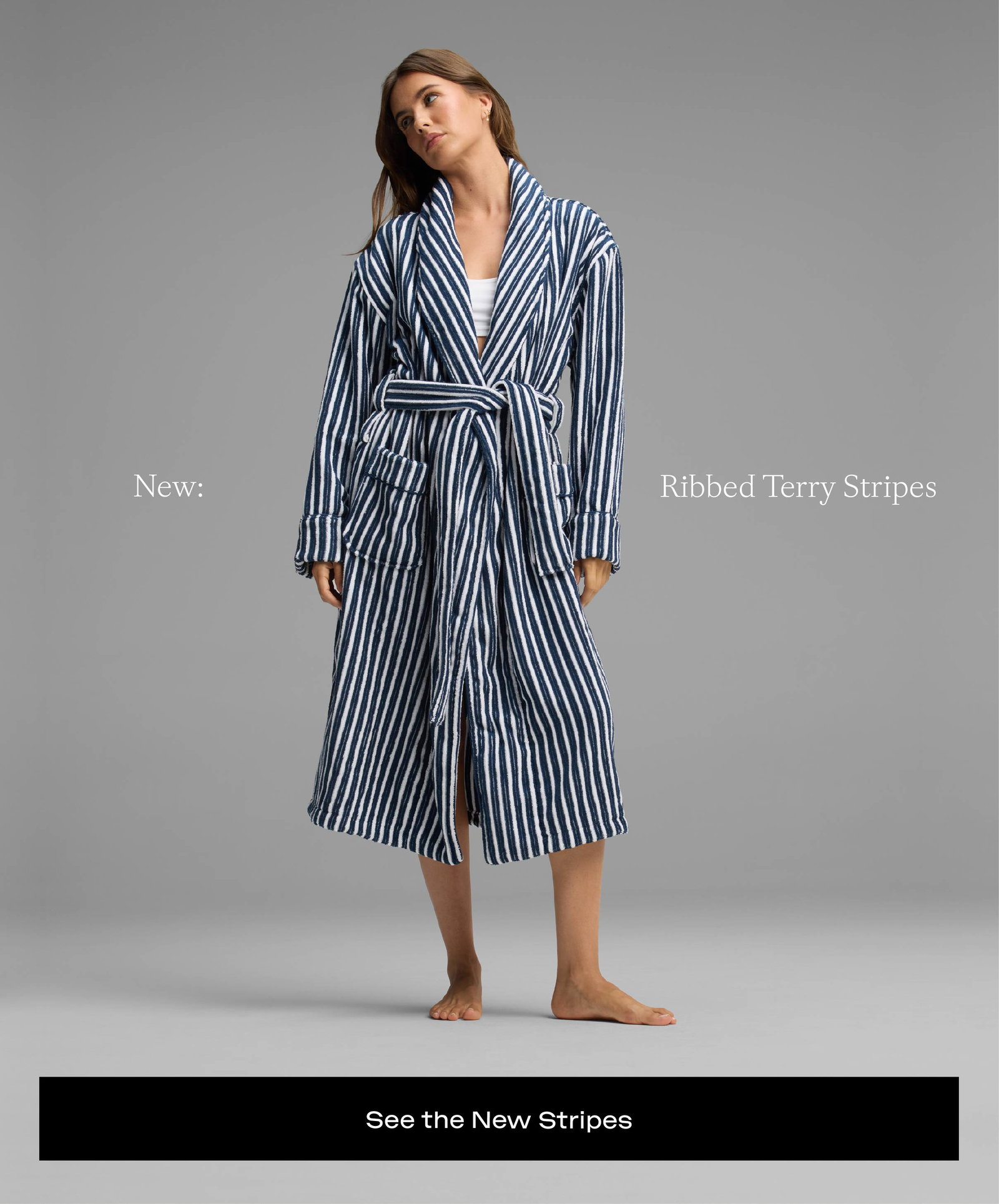 SHOP NEW RIBBED TERRY STRIPES
