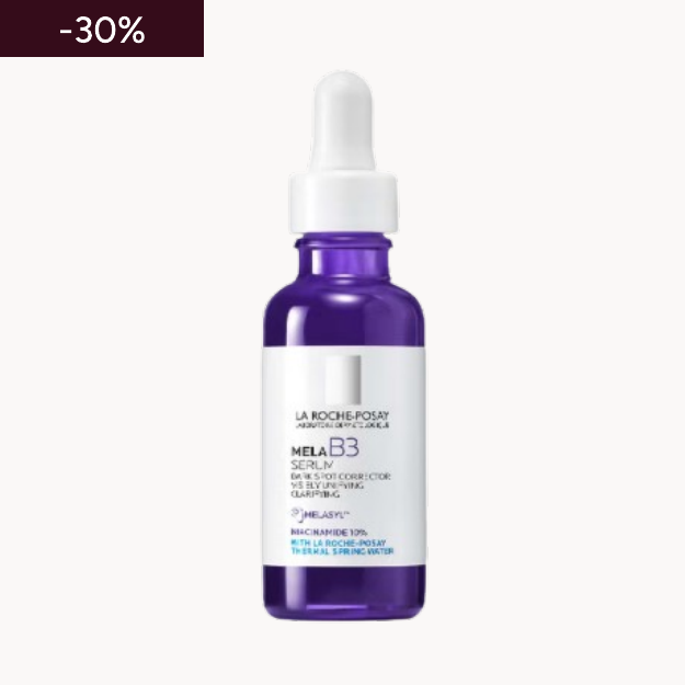 La Roche-Posay MelaB3 Serum: Intensives Serum Gegen Dunkle Flecken für Hyperpigmentation 30 ml