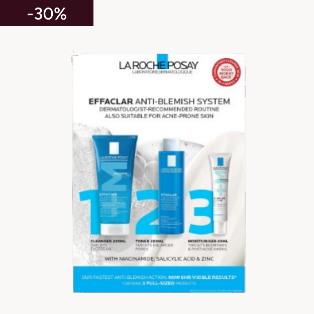 La Roche-Posay Effaclar 3-Step Anti Blemish System 440ml