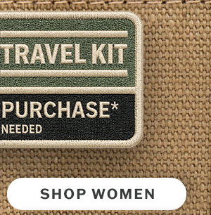 Free Travel Kit with $80+ purchase. No code needed. Shop women.