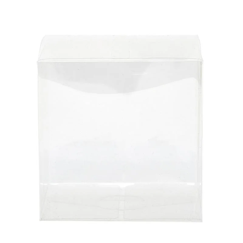 4 x 4 Clear PVC Tuck Top Boxes
