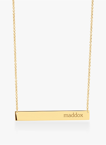 SKINNY BAR NECKLACE