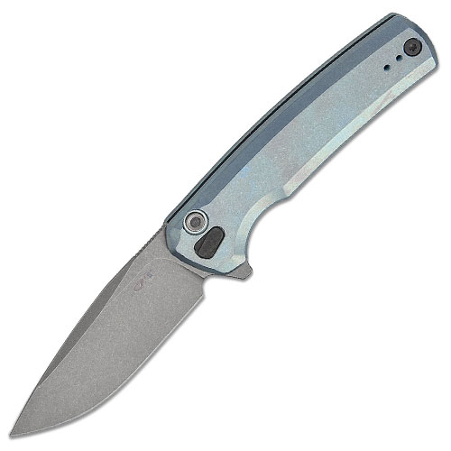 ZT Blue Titanium 0044BLU Flipper