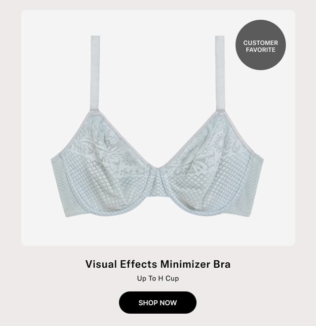 Shop Visual Effects Minimizer Bra