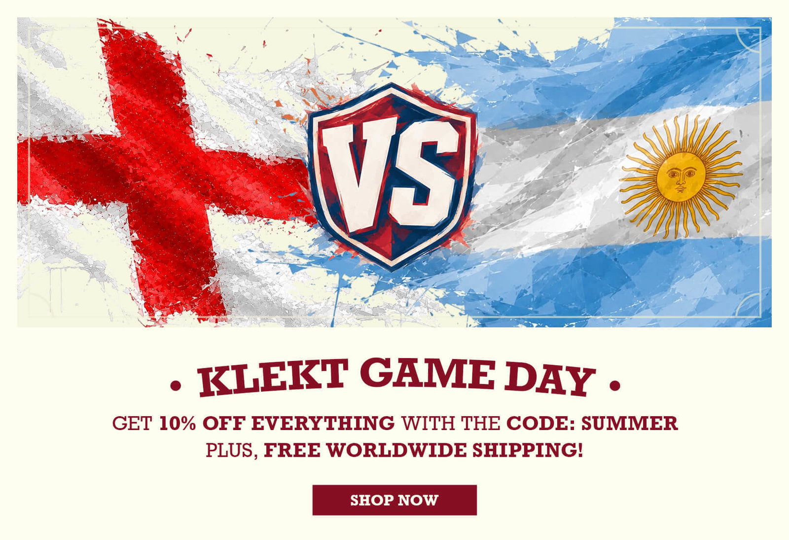 FREE SHIPPING WORLDWIDE GET FREE SHIPPING ON EVERYTHING WITH KLEKT, NO MATTER WHERE YOU ARE! SHOP NOW