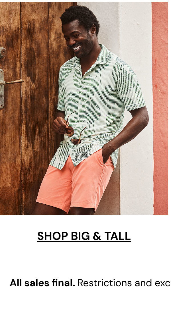 Shop Big & Tall