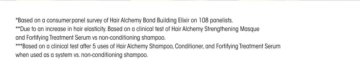 THE NEW HAIR ALCHEMY BOND BUILDING ELIXIR