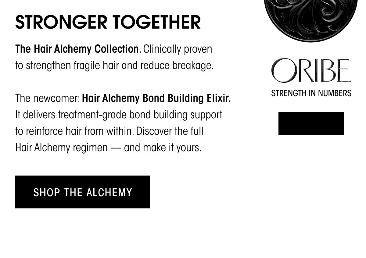 THE NEW HAIR ALCHEMY BOND BUILDING ELIXIR