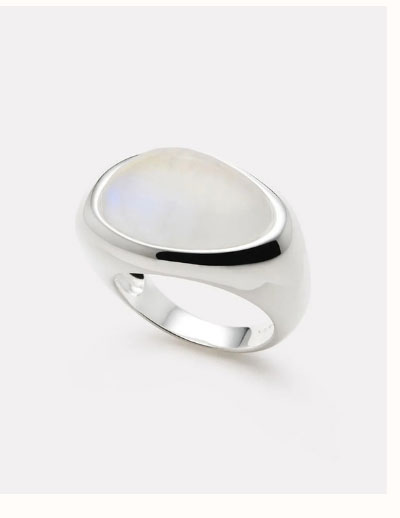 Moonstone ring