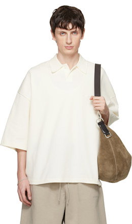 Off-White Signature 90s Cropped Polo - Fear of God ESSENTIALS
