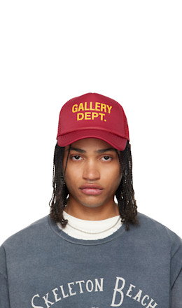 Red GD Logo Trucker Cap - Gallery Dept.