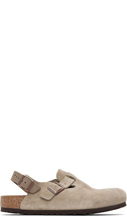 Taupe Regular Tokio Slip-on Loafers - Birkenstock